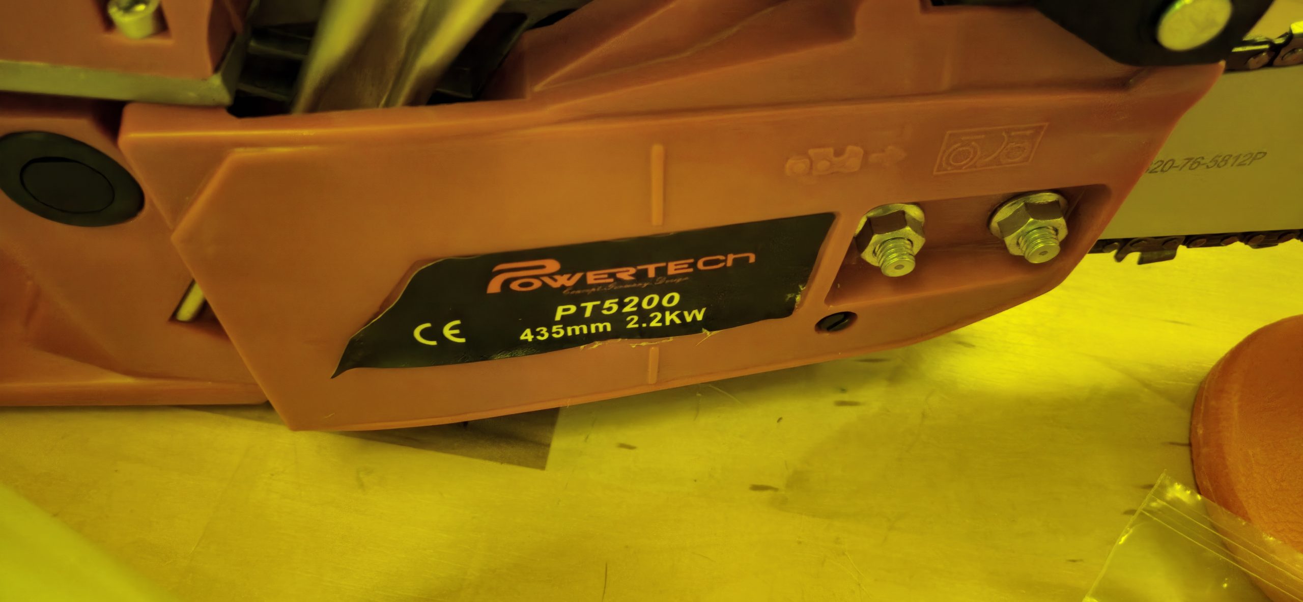 Powertech PT5200 Kettensäge - Leistungsstark und Zuverlässig – Bild 2