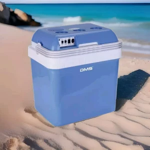 DMS® Kühlbox Gefriertasche 25L Getränkebox Wärmebox 12-24V LKW und PKW blau